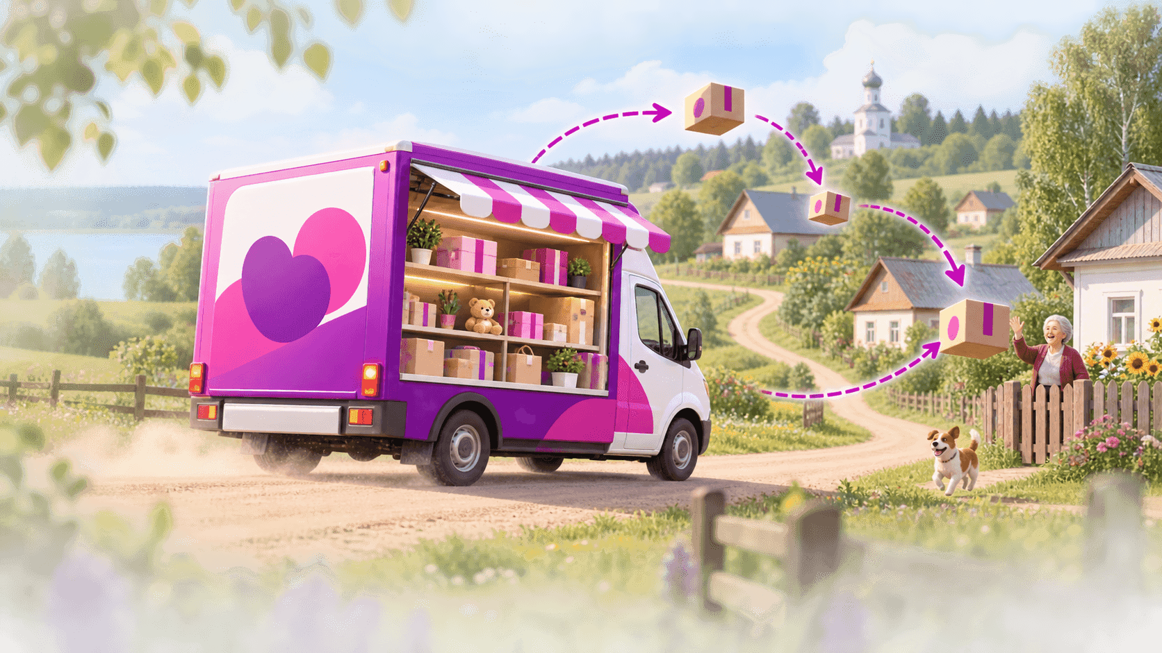 Wildberries запустил автолавку: как теперь доставляют заказы в деревни без ПВЗ