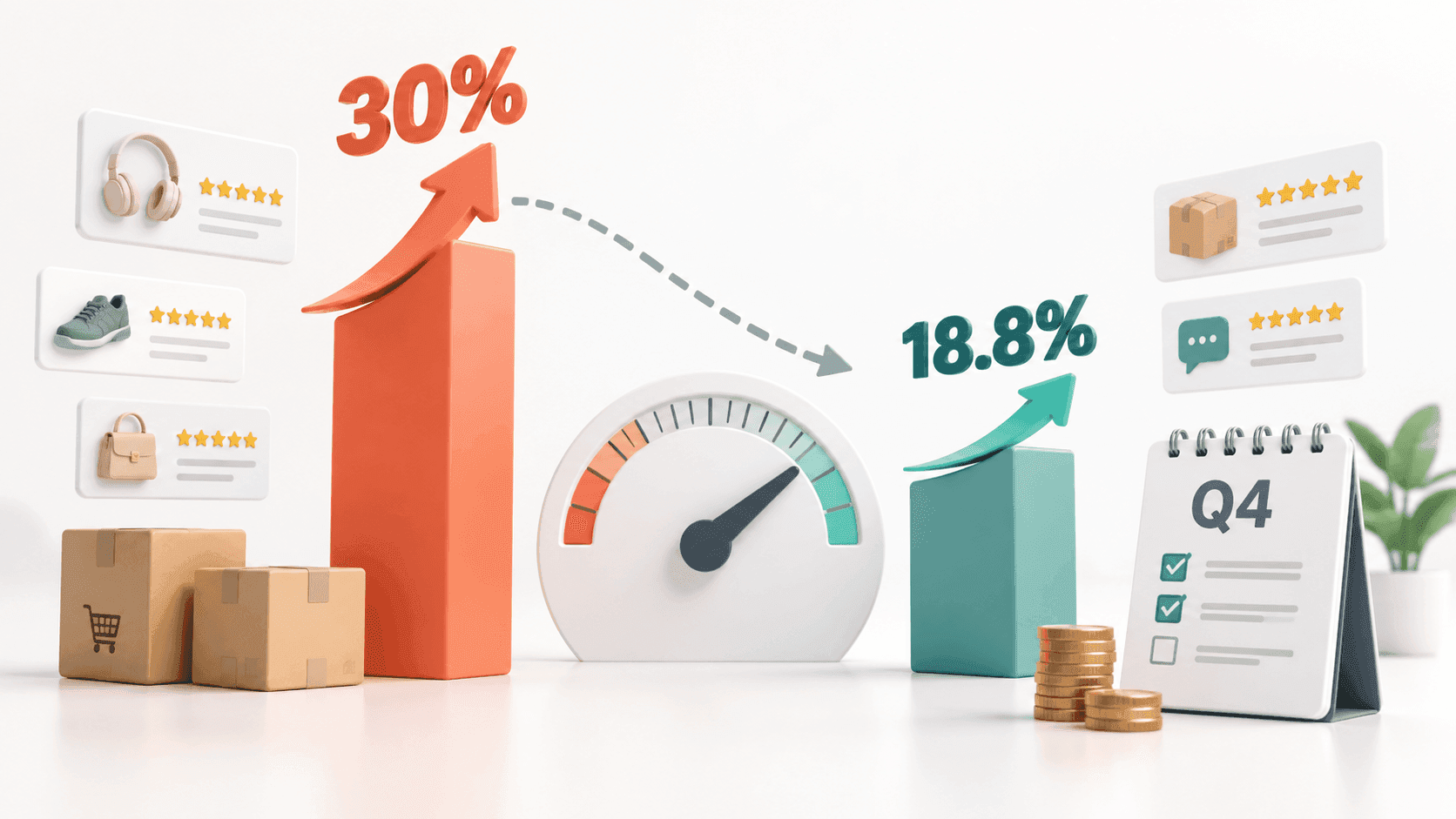 Рост расходов на маркетплейсах замедлился с 30% до 18,8%: что учесть в планах на IV квартал